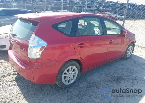 2012 Toyota Prius V Two z USA, uszkodzony, nr VIN JTDZN3EU5C3016655